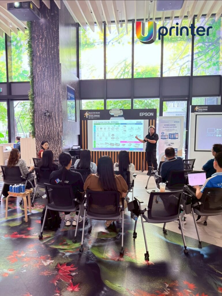 เพิ่มความรู้ กลุ่มผลิตภัณฑ์ เน้น Epson Workforce Epson EcoTank และ Epson ColorWorks