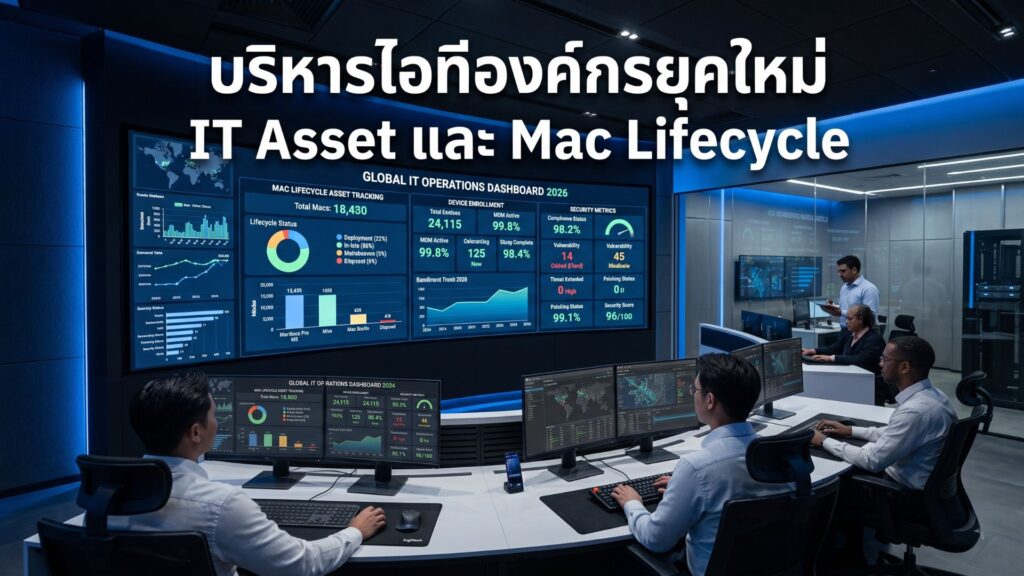 บริหาร IT Asset และ Mac Lifecycle