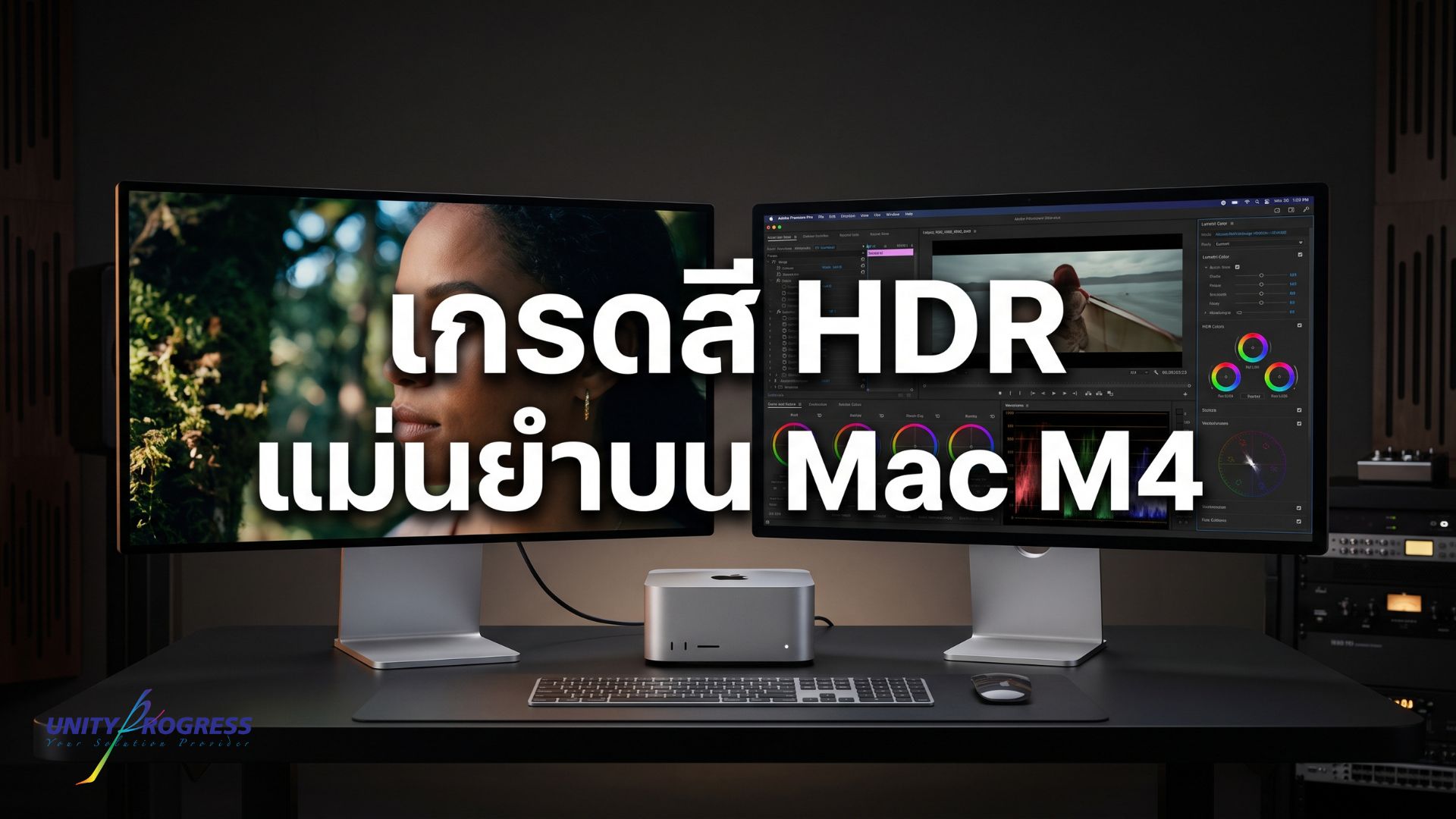 เกรดสีและมาสเตอร์ HDR คุมสีแม่นยำด้วย Premiere Pro บน Mac M4
