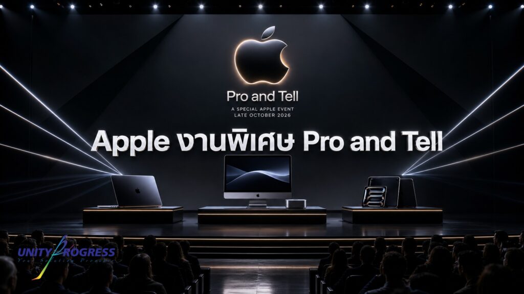 ส่องงาน Apple 'Pro and Tell' 29 ต.ค. นี้: ลุ้นเปิดตัว MacBook Pro จอสัมผัส OLED และฮาร์ดแวร์สายโปร