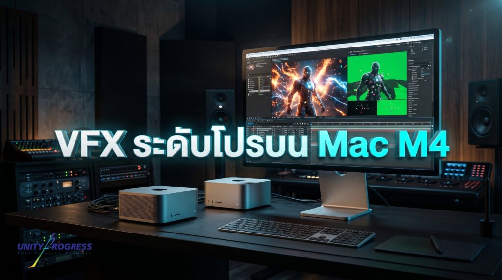 เจาะลึก VFX และ Compositing 2026: ปลดล็อกงานซีจีระดับสตูดิโอด้วย After Effects บน Mac M4