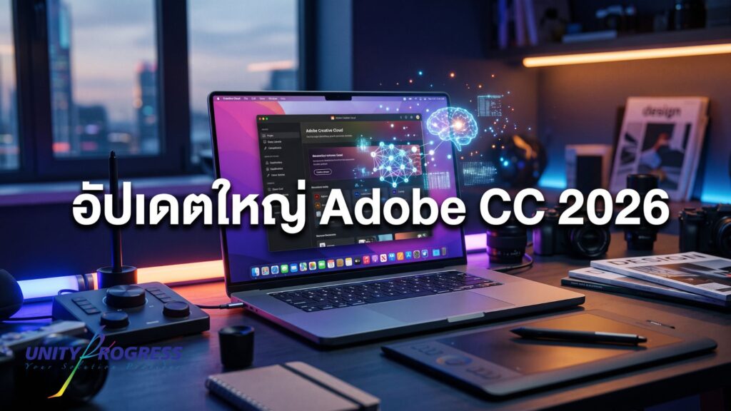 เจาะลึกอัปเดตใหญ่ Adobe CC ต.ค. 2026: ปลดล็อก Firefly Audio และฟีเจอร์ AI ตัวท็อปสำหรับองค์กร